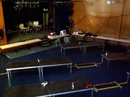 Blick in die Halle