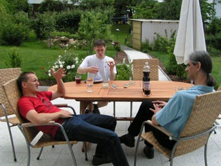 Gerald, Uwe und Erhard