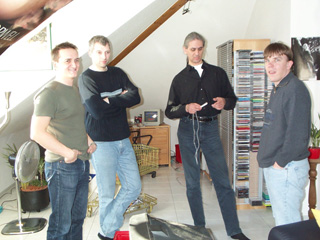 Gerald,Martin, Erhard und Frank