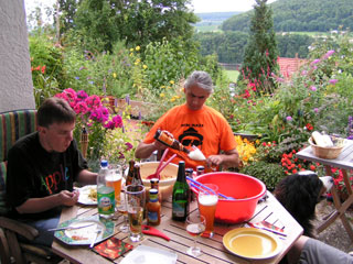 Frank, Erhard und Ben