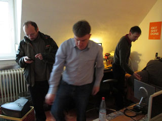 Michael, Frank und Uwe