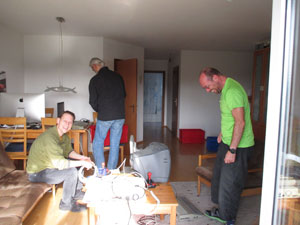 Uwe, Erhard und Michael