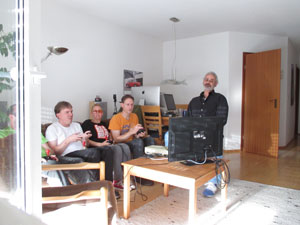 Michael, Frank, Manuela, Uwe und Erhard