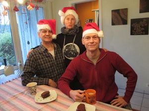 Erhard, Manuela und Uwe