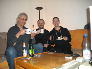 Erhard, Michael und Uwe